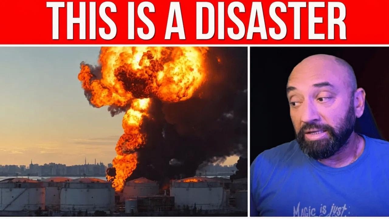 Brutal Attack on St. Petersburg &mdash; Port Ablaze, Fleet Under Fire After a Catastrophic Drone Strike