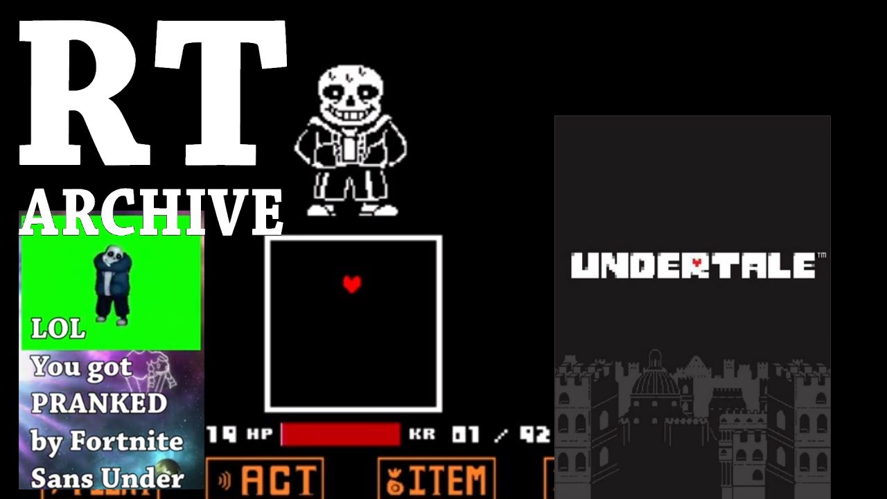 RTGame Streams: Undertale (April Fools 2022)