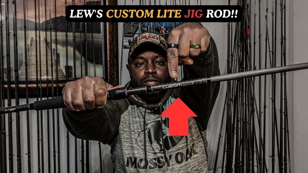 Удилище Lew's Custom Lite Jig Rod!!