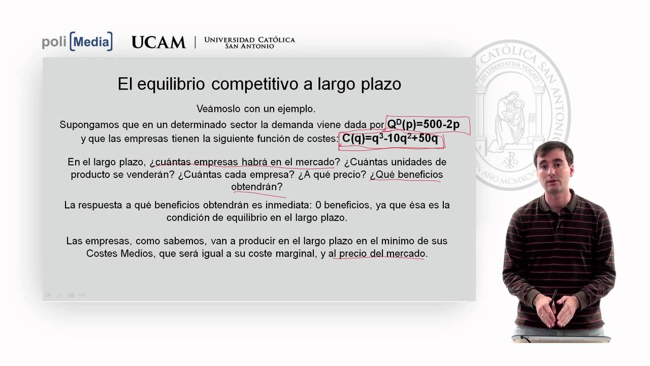 Microeconomía II - La competencia perfecta (12) - Alfonso Rosa