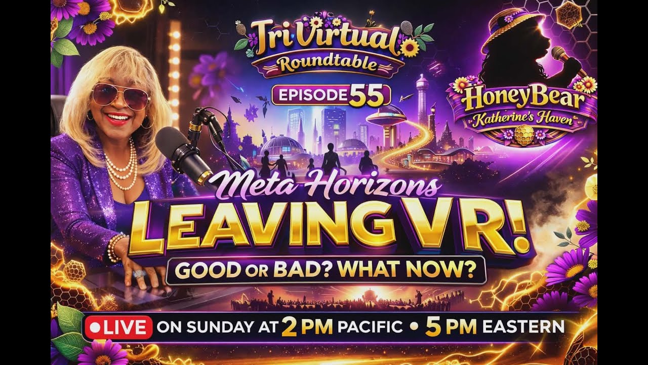 Meta Horizon Shake-Up: Is VR Dying… or Evolving? | Ep 55 w/ HoneyBear Katherine