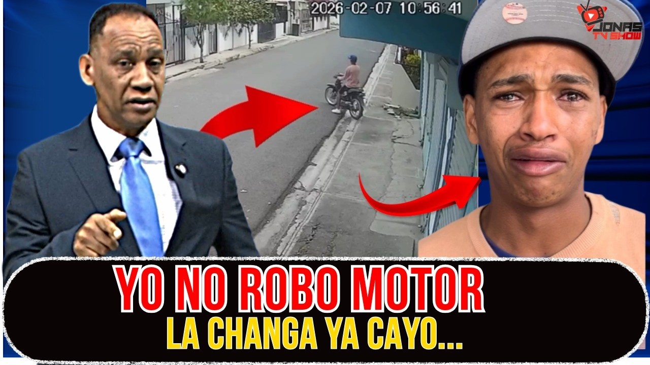 LA CHANGA LLORO COMO UN NIÑO DICIENDO QUE NO ROBA MOTOR PERO LO GRABARON MINUTOS DESPUES