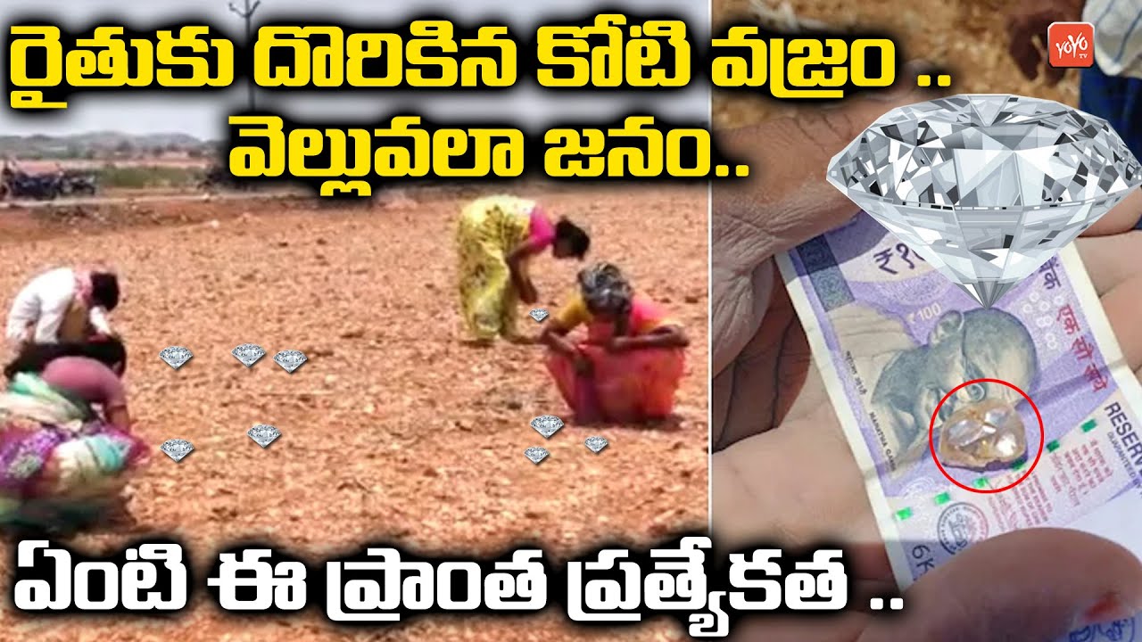 Diamond Found In Kurnool District | Diamonds Worth Crores In Agricultural Land | AP | YOYOTV Channel