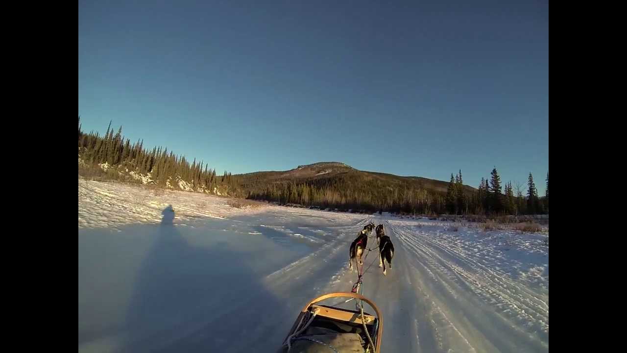 Crossing Teklanika River