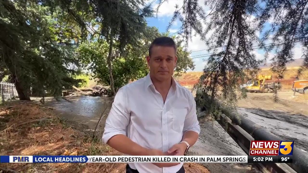 Oak Glen mudslide buries bridges, traps residents after thunderstorms