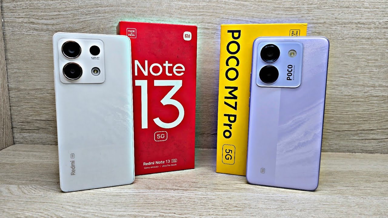 Poco M7 Pro 5G vs Redmi Note 13 5G - Which Should You Buy ?