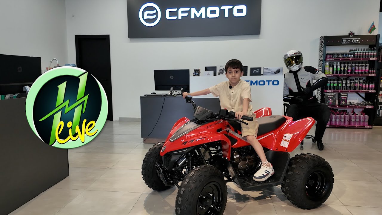 Zeydə Kvadrosikl Aldıq - CFMOTO CFORCE 110