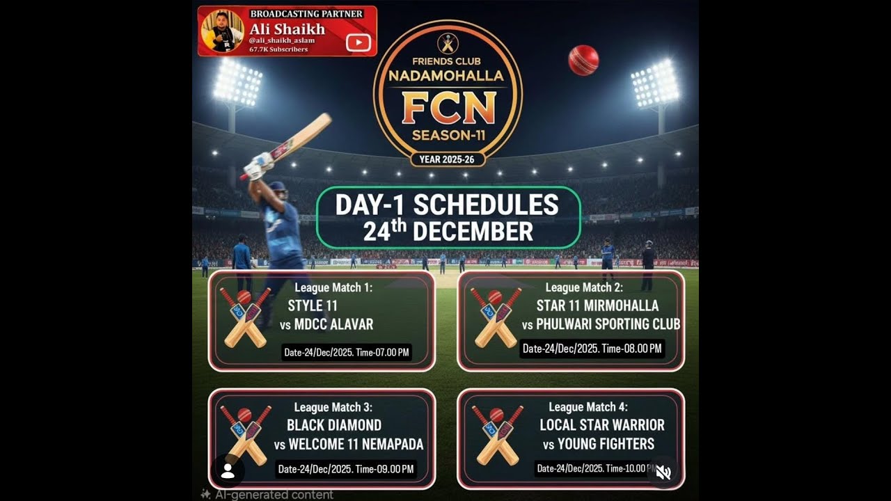 🛑 LIVE🏆🔗📍FCN INTER VILLAGE LEVEL FIGHT CLUB MANUMOHALLA VS SUPER 11 BALUBISI
