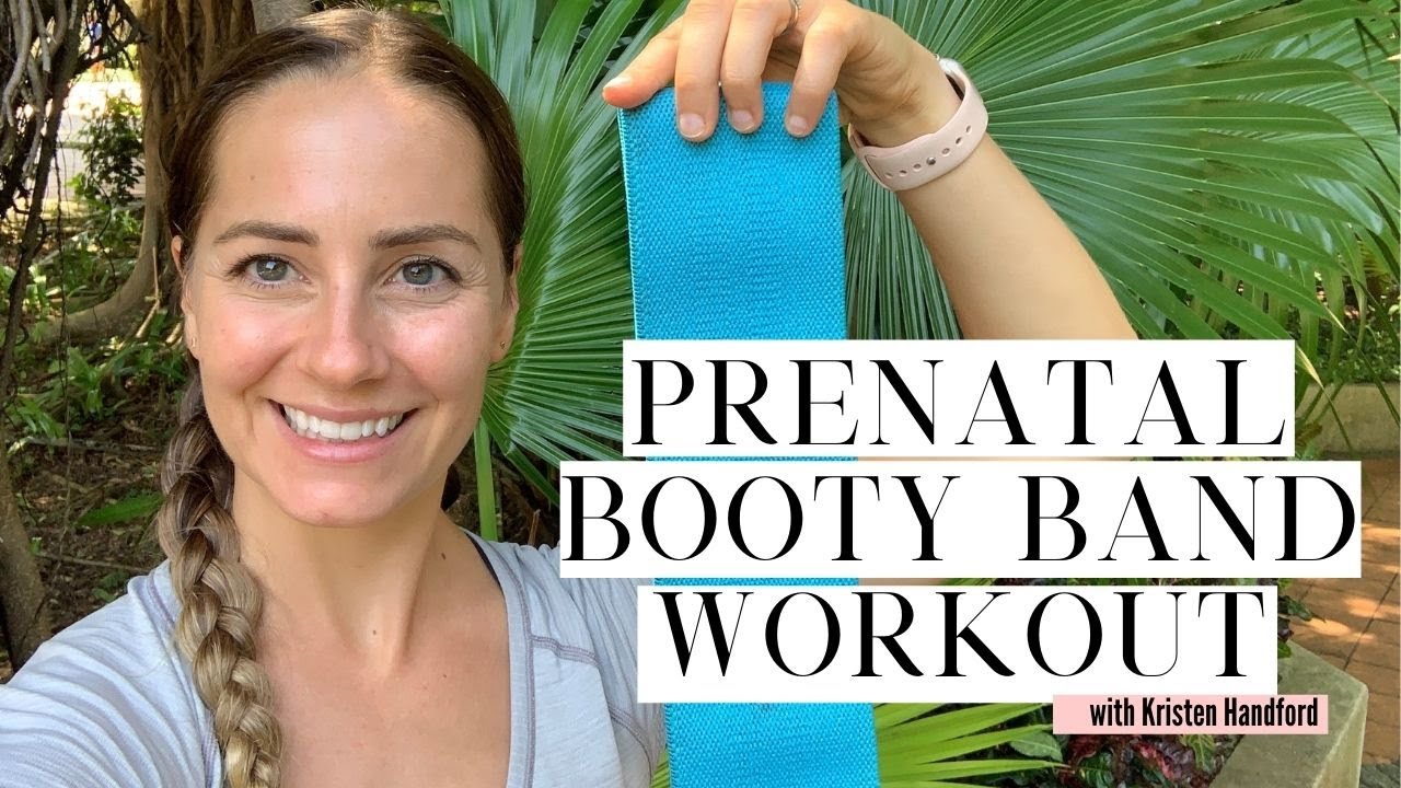 PRENATAL BOOTY BAND WORKOUT - 26 Weeks Pregnant