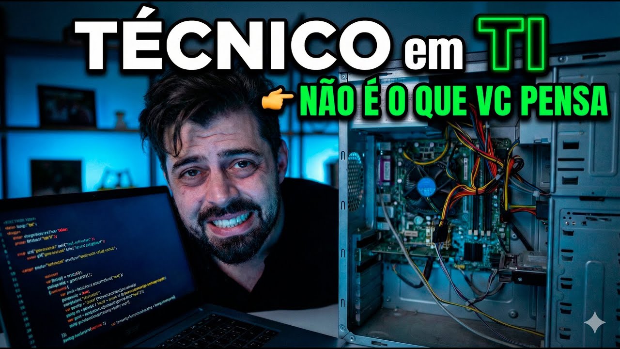 T&eacute;cnico em Inform&aacute;tica em 2026: N&Atilde;O &Eacute; Bem o Que Voc&ecirc; Est&aacute; Pensando&hellip;
