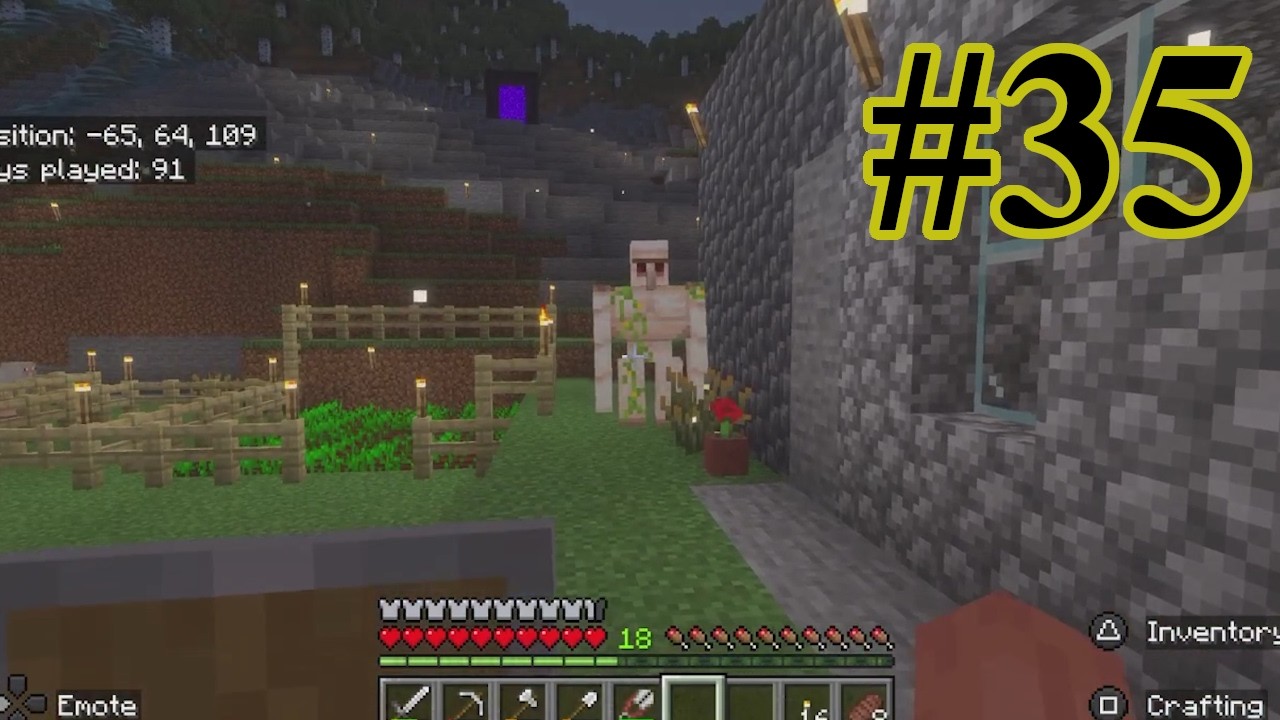 Minecraft || #35 || Iron Golem Bouncer