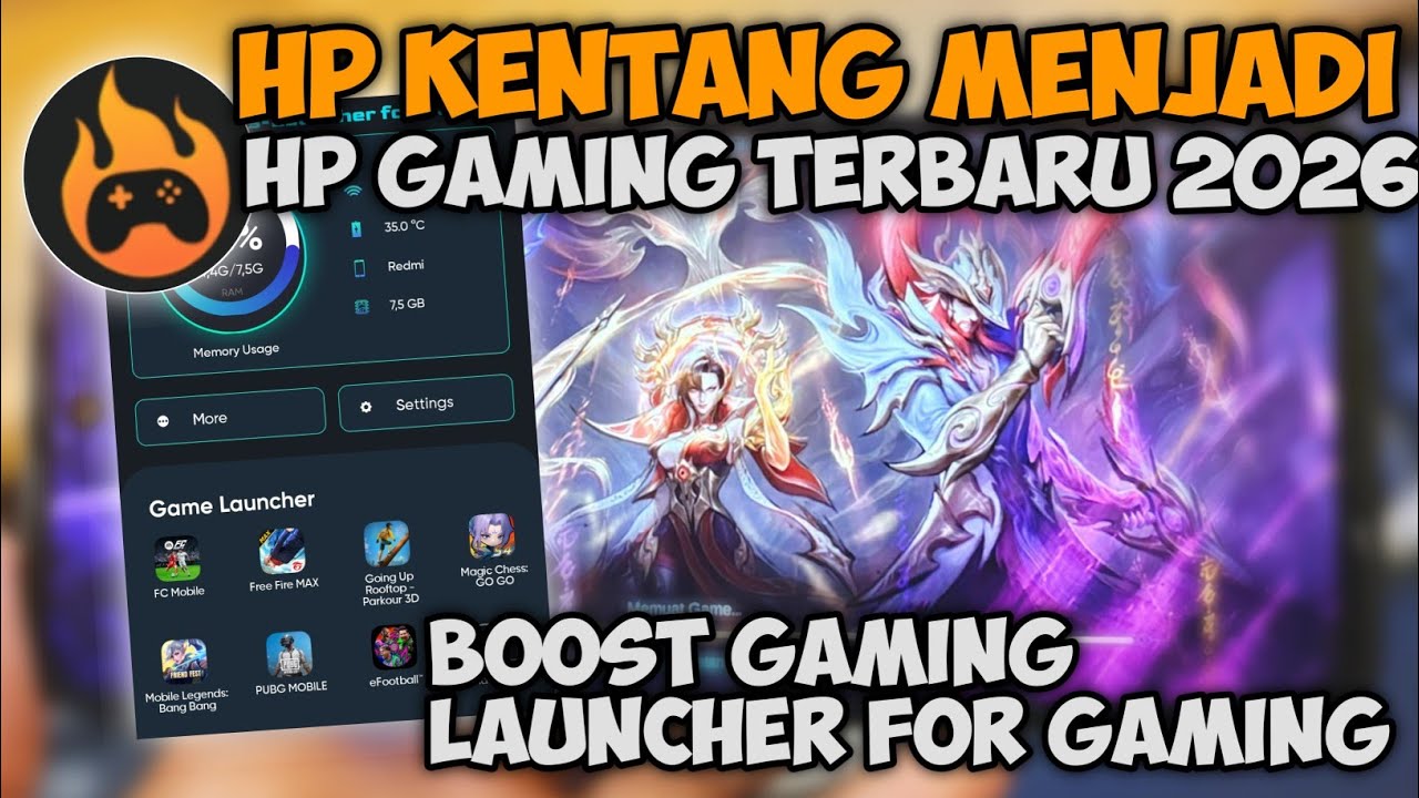 Boost Game Turbo Launcher For Games 2026 - Support All Game And Device 