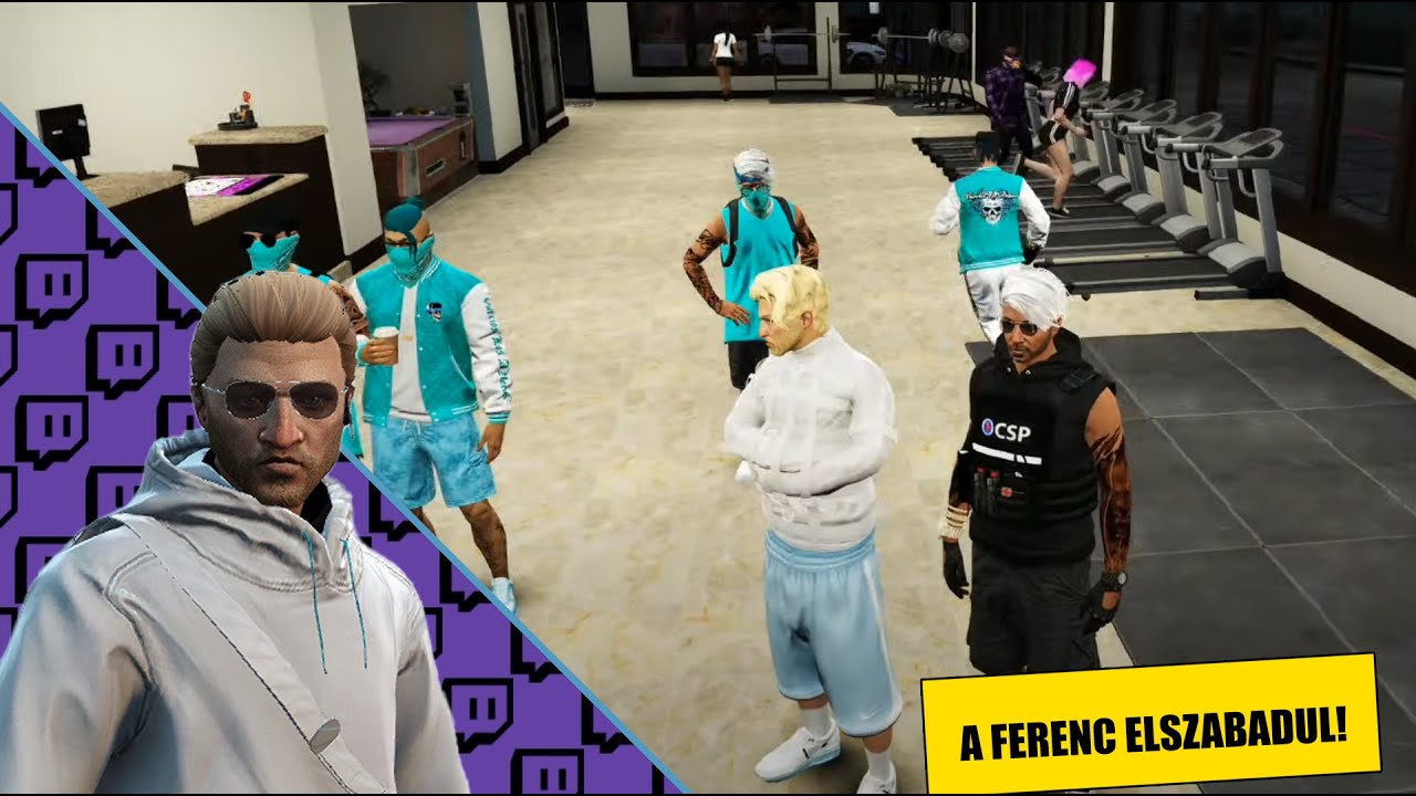 A Ferenc elszabadul! | GTA V RP Csudapest | Feri