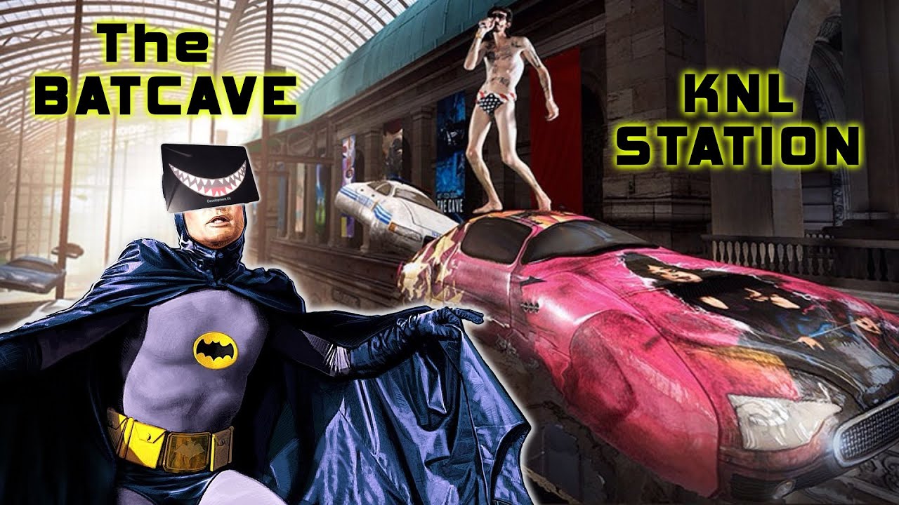 THE BATCAVE In Virtual Reality Oculus Rift Batman