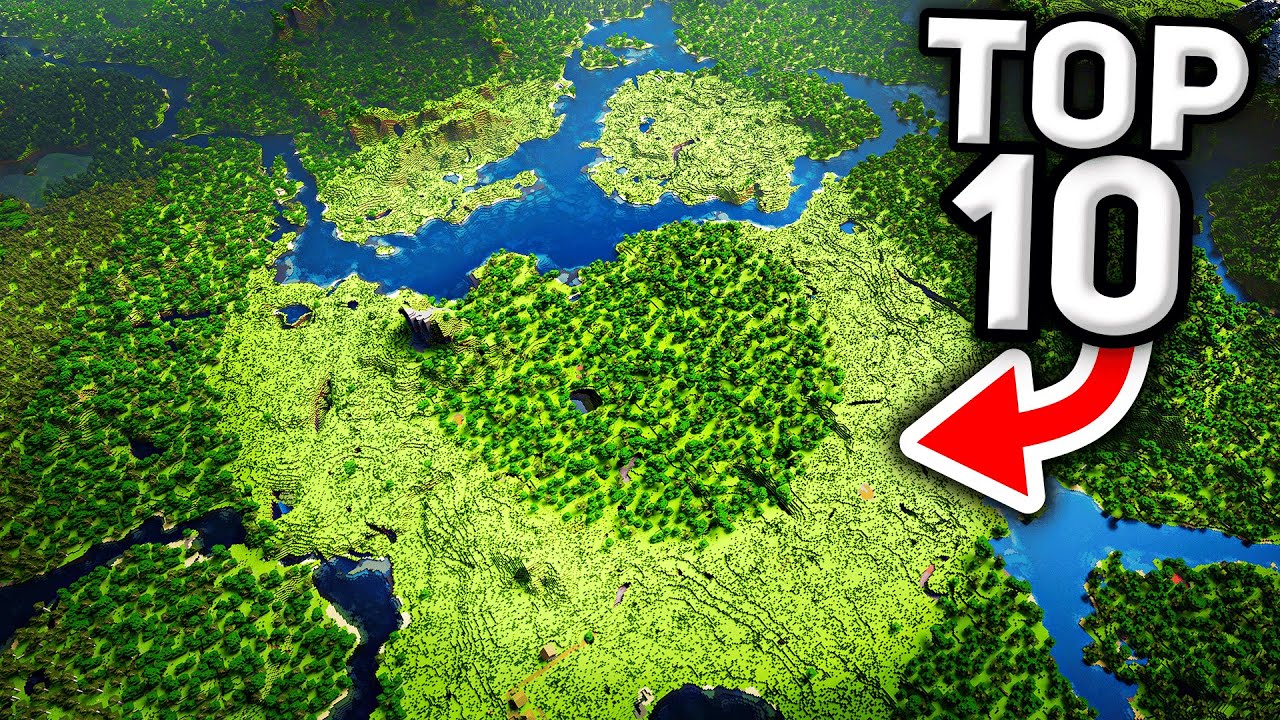 TOP 10 BEST SEEDS for BUILDING in Minecraft 26!
