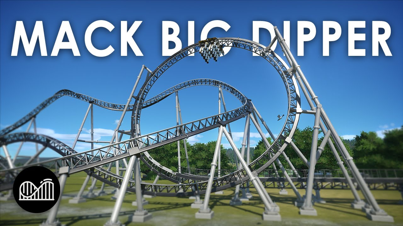 MACK BIG DIPPER - Realistic Planet Coaster Park - Wonder World Ep 4
