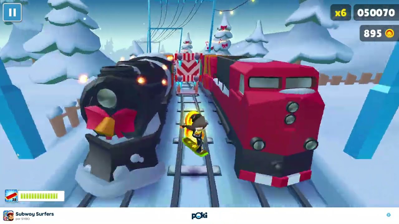 SUBWAY SURFERS TENTEI FICAR EM 5° LUGAR  E EU TO EM  6°