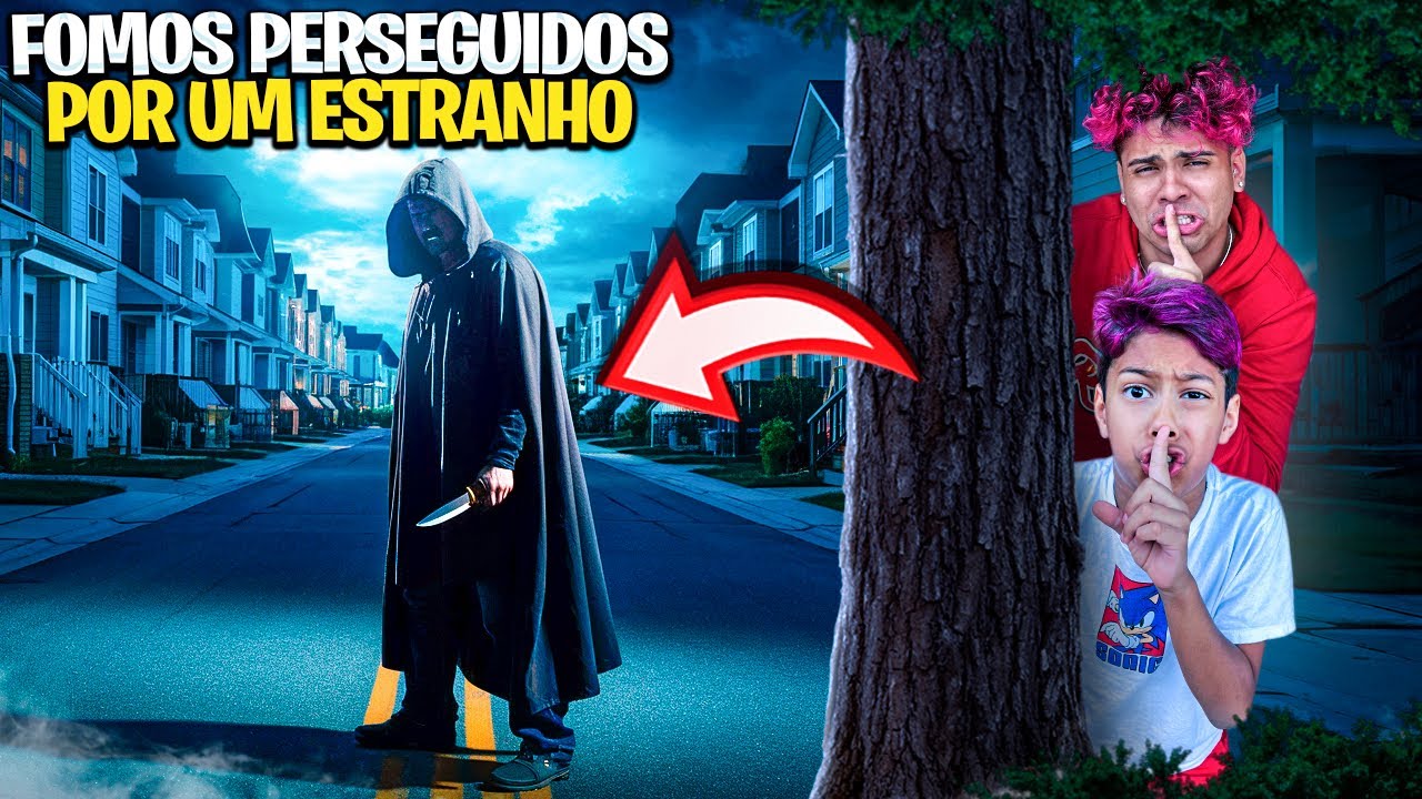 FUI PERSEGUIDO POR UM ESTRANHO DO MAL *Robson Abreu foi capturado 😱