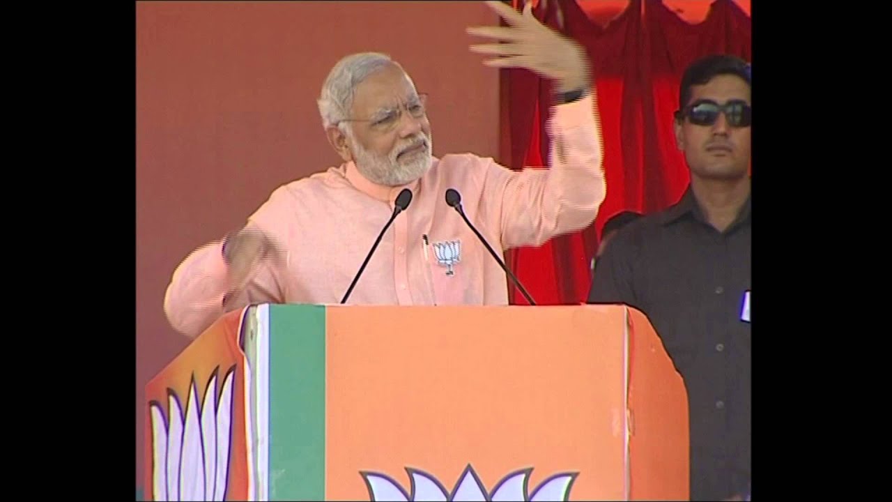 PM Modi's speech at Parivartan Rally in Bhabua, Bihar - HD