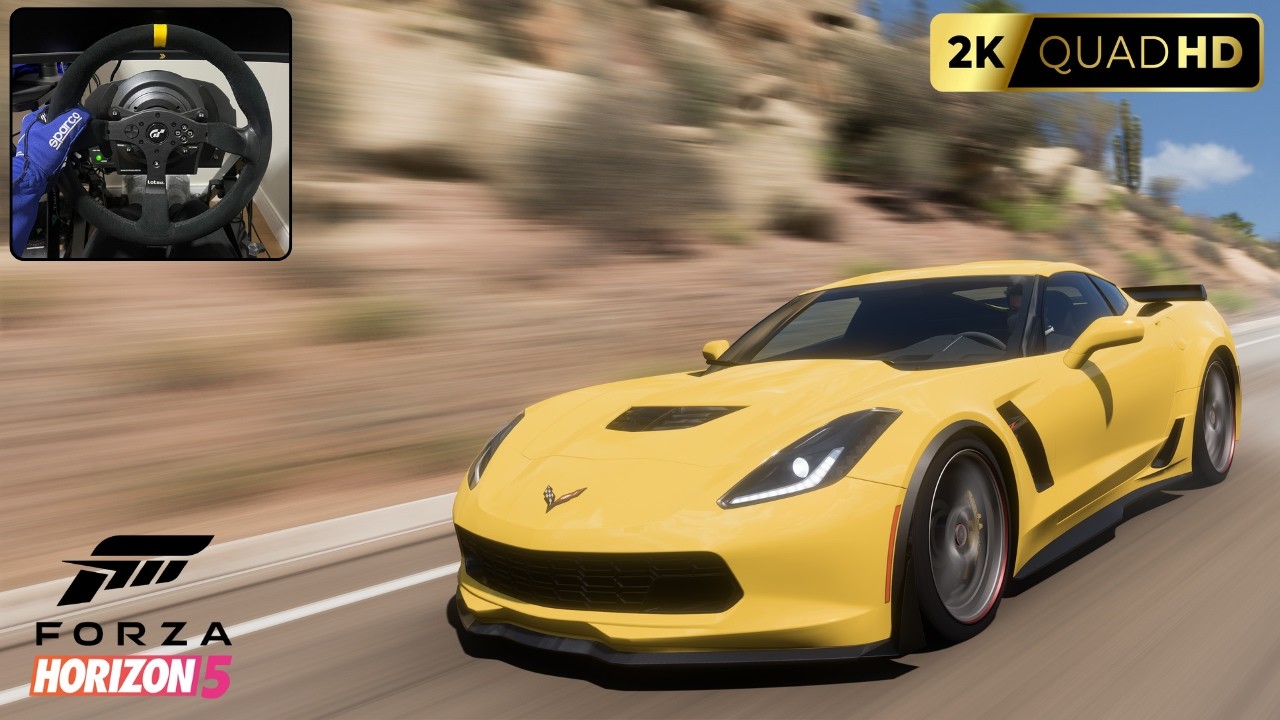 Chevy Corvette Z06 - FH5 | T300 RS (Potência Brutal, Controle Absoluto, PILOTO REAL!)