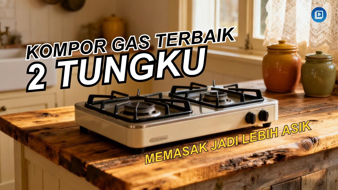 TOP ! 5 Rekomendasi KOMPOR GAS 2 TUNGKU TERBAIK 2026 – Api Besar Biru, Hemat Gas Dan Harganya Ramah