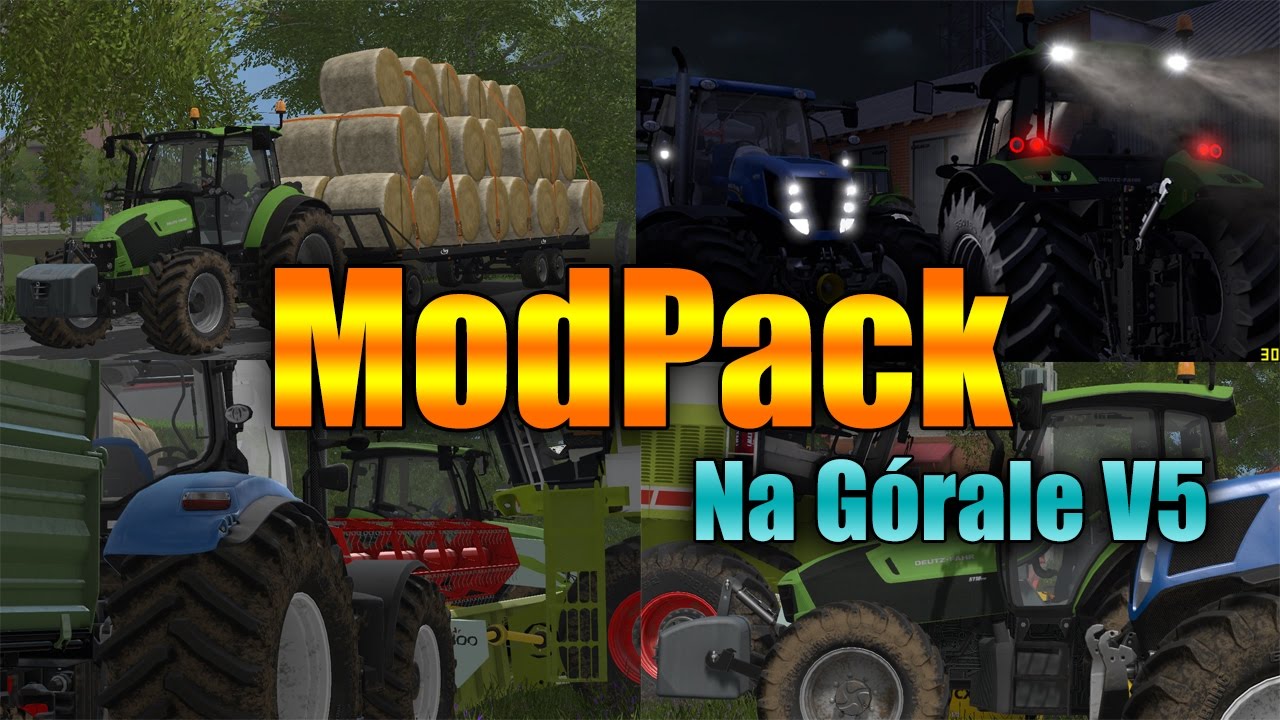 Modpack ☆Na Górale V5 ☆ Farming Simulator 2017 ☆ Link do Pobrania ! Kamil723 ㋡