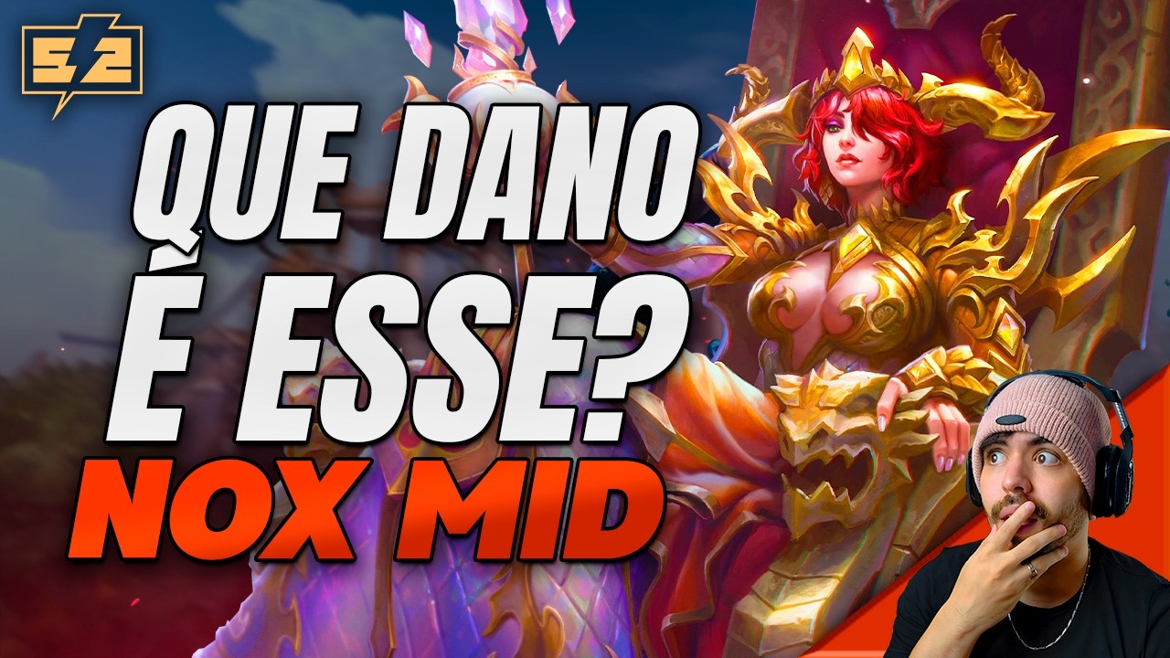 NÃO LEMBRAVA QUE A NOX BATIA TANTO ASSIM! SMITE CONQUISTA