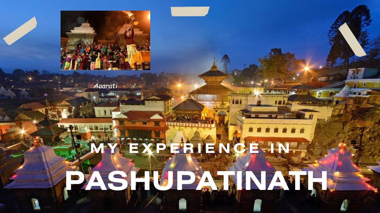 Pashupatinath Temple, Aarati. Real life in Kathmandu. 