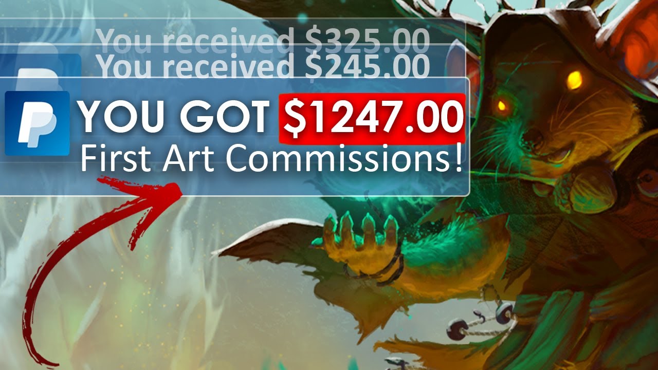 Get your FIRST art commissions as a small artist with no following!