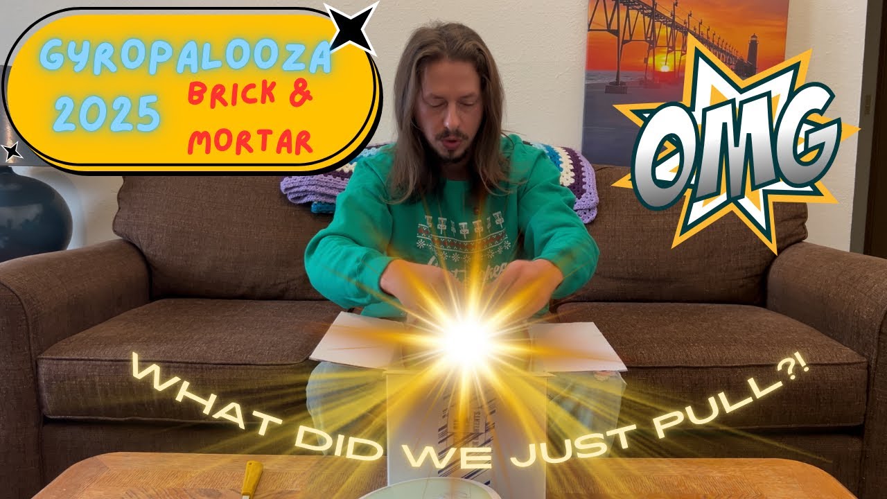 GYROPALOOZA 2025 BRICK & MORTAR BOX - UNBOXING - RARE FIND!!