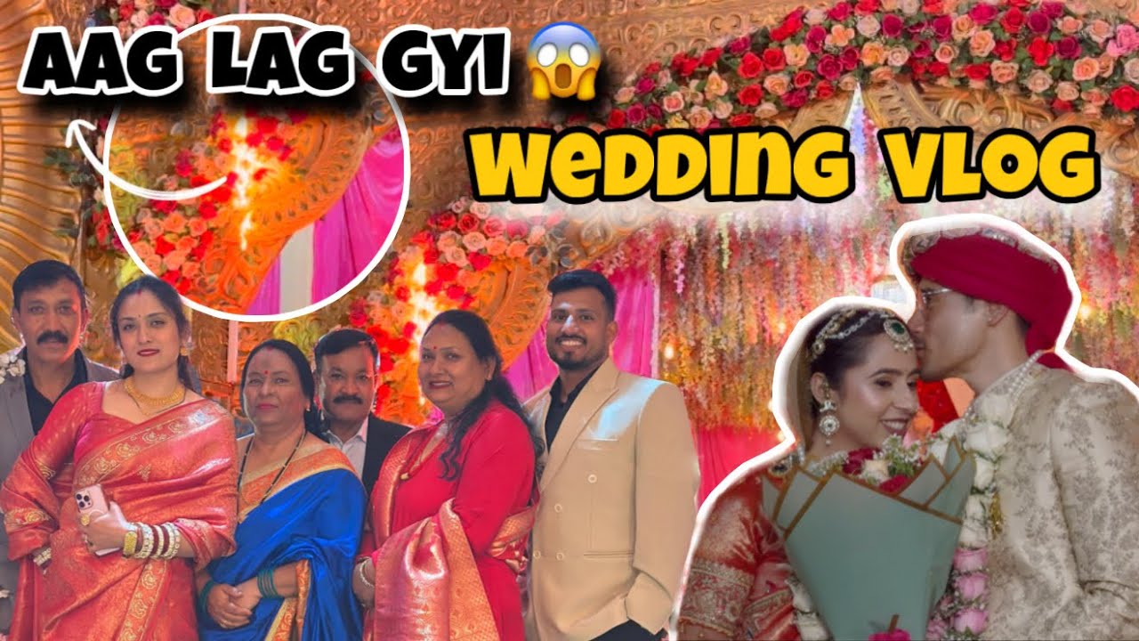 Dulhe Ki Entry Mein Lagi Aag 🔥😱| Wedding Vlog #baratidance #weddingvlog 