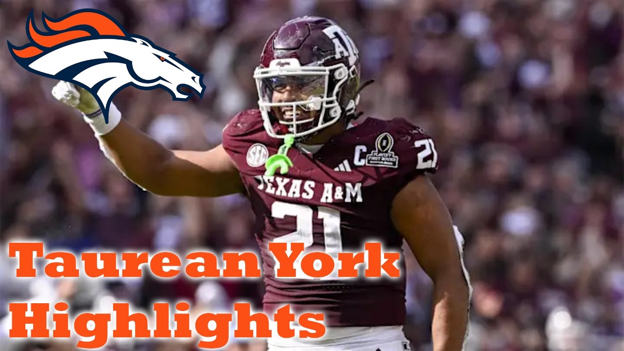 Taurean York | Linebacker | 2025 Texas A&M Highlights | 2026 NFL Draft
