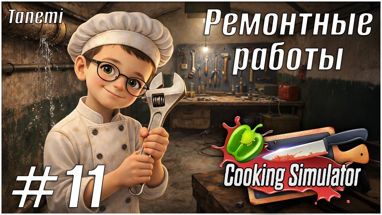 Cooking Simulator Shelter #11 Ремонтные работы