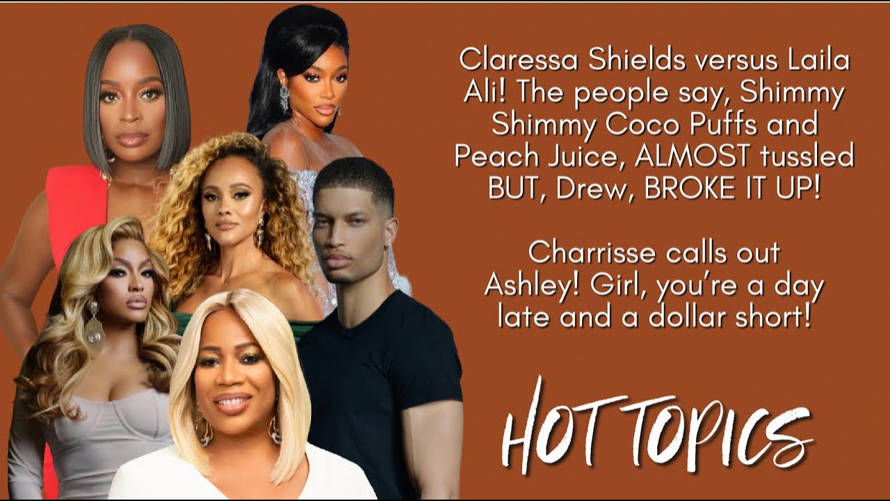 Porsha and Shamea ALMOST FOUGHT! RHOP’s Charrisse Jackson calls out Ashley Darby!