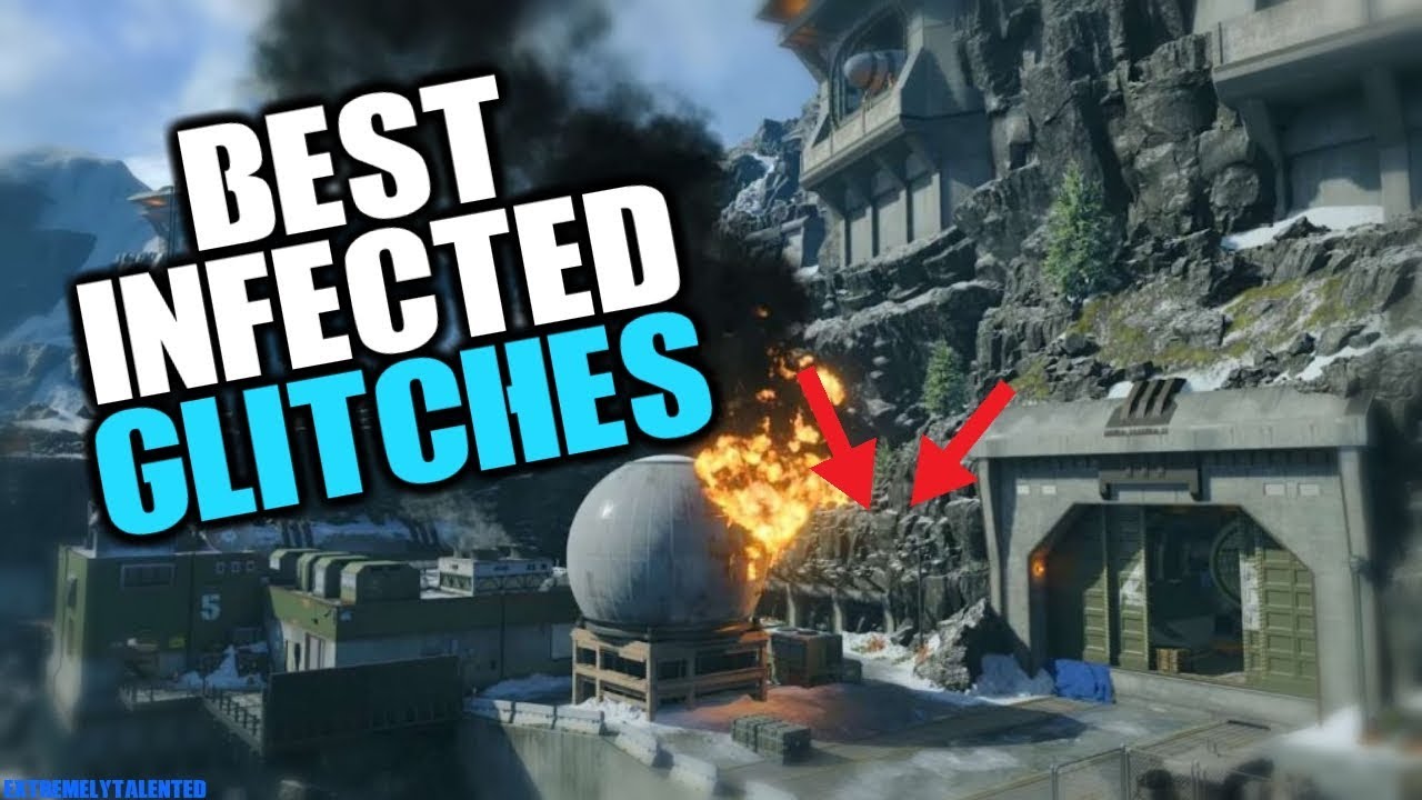 Black Ops 4 Glitches -  Best Infected Glitches/ Godmode spots! - Solo Wall Breaches