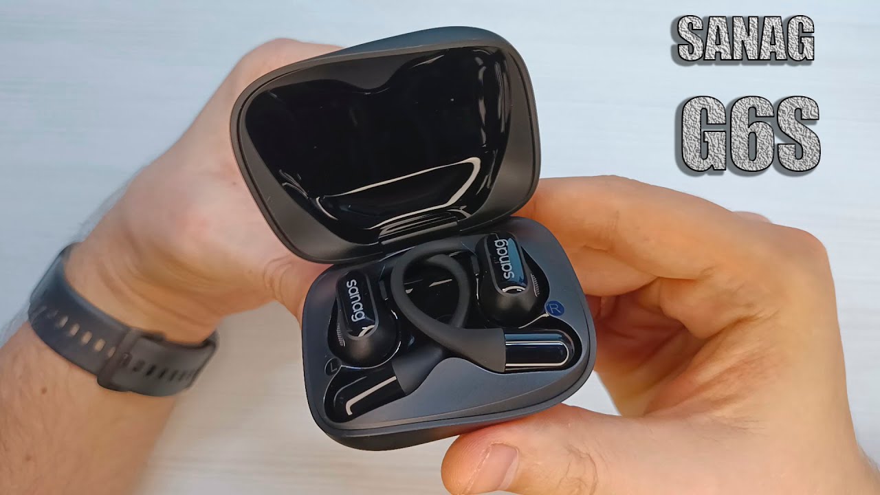 Sanag G6S НОВЕ ПОКОЛІННЯ Bluetooth Спортивні НАВУШНИКИ відкритого формату ПАНОРАМНИЙ ЗВУК