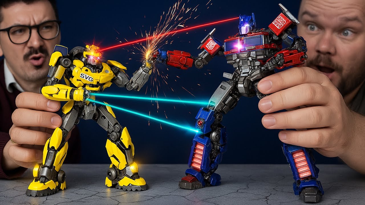 Nós Construímos o MAIOR TRANSFORMER DIY Com Peças de LEGO! 😱🔥