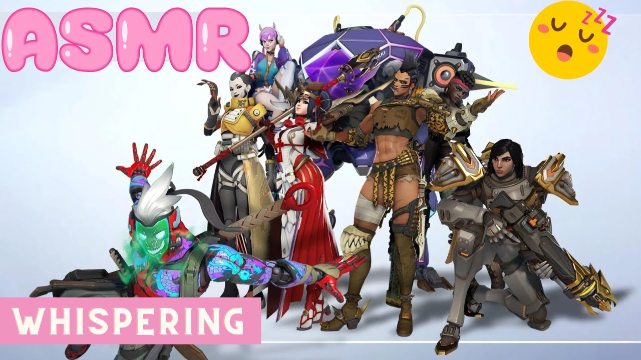 ASMR OW2 Skin Showcase Relaxing Whispering