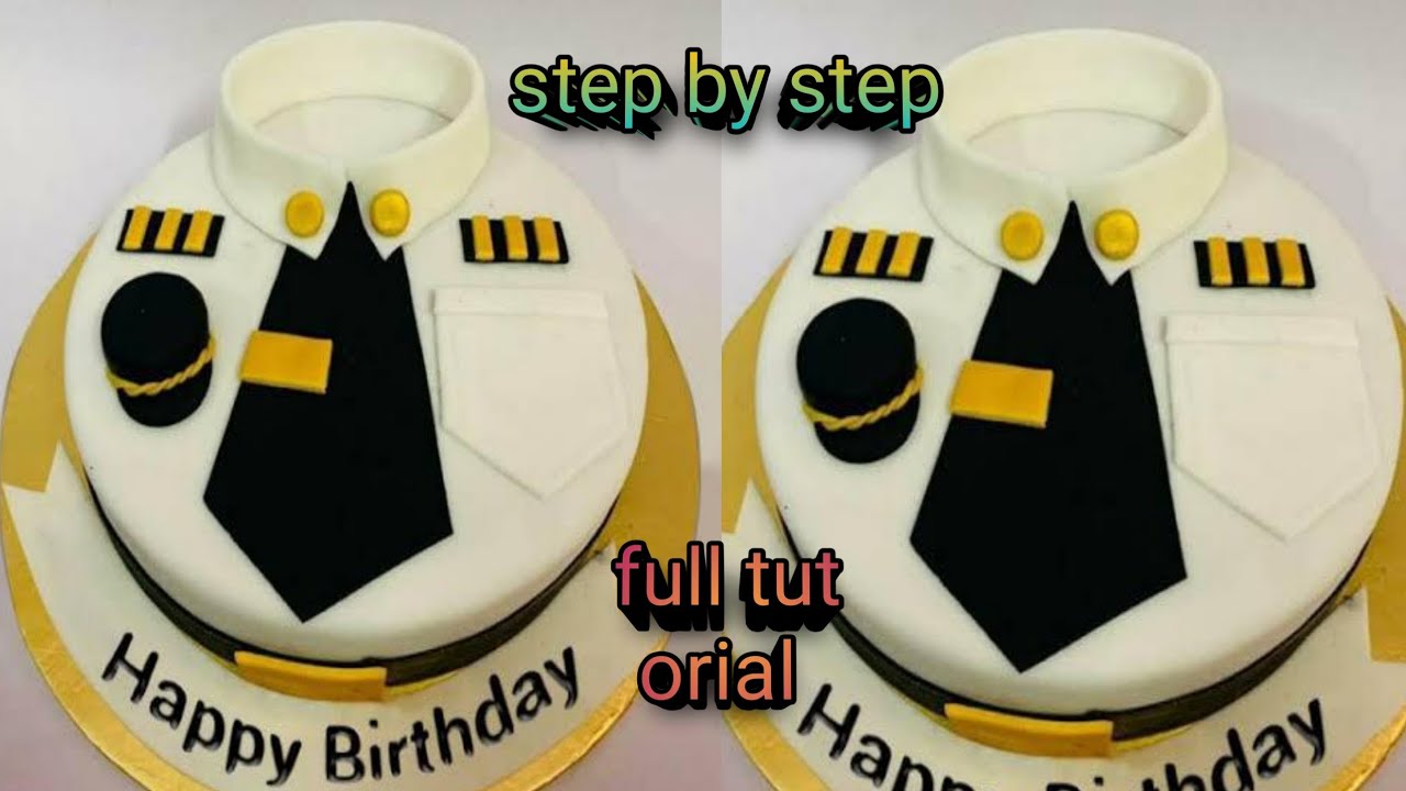 Birthday Cake Design | Pilot Fondant cake | Pardeep Cakes
