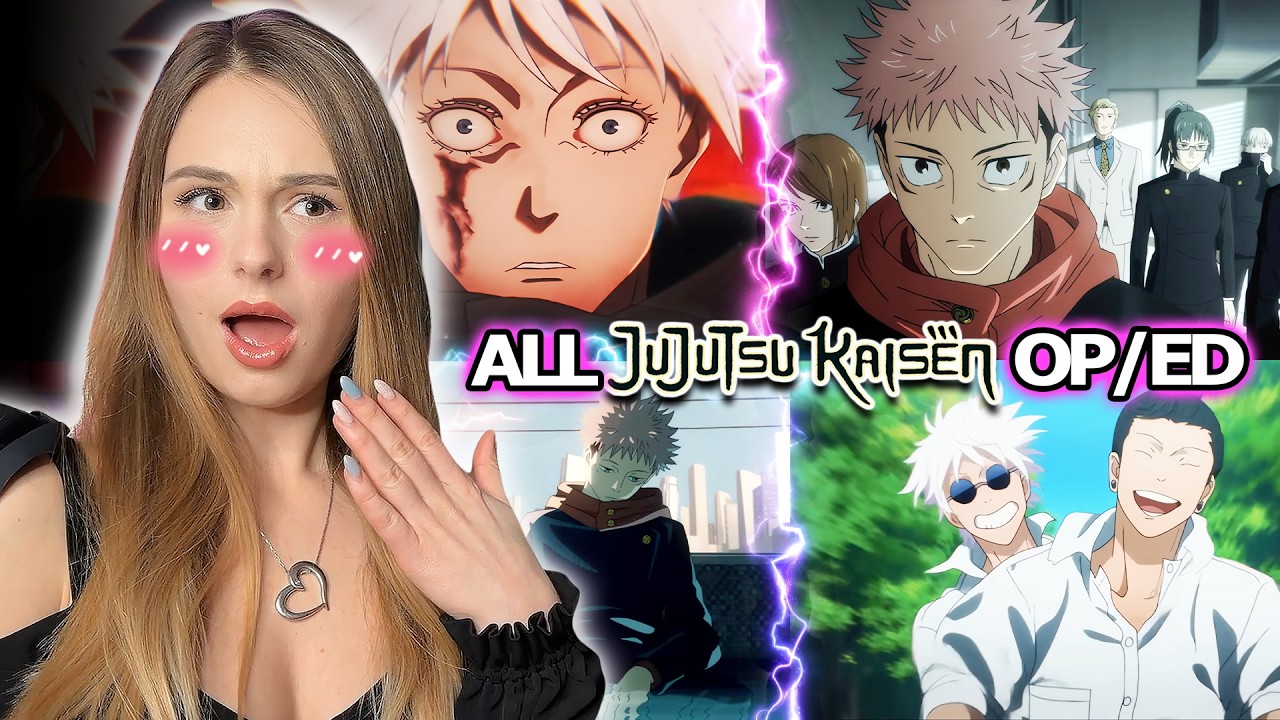 NON-ANIME FAN REACTS to ALL of JUJUTSU KAISEN Openings & Endings (1-5) | Anime Opening Reaction