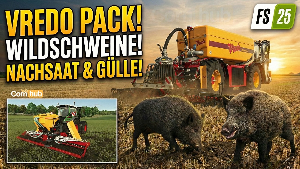 Wildschweine im LS25?! 🐗 | LS25 Vredo Pack