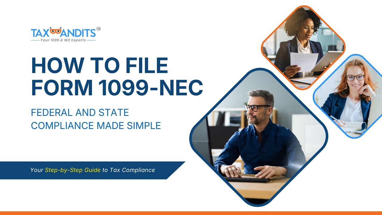 How to E-file 1099-NEC for 2026 in 3 Simple Steps | Step by Step Filing Guide