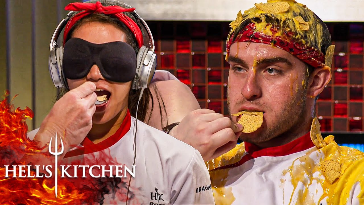 Young Guns Take on Ramsay&rsquo;s Favorite Challenge: the Blind Taste Test | Hell's Kitchen