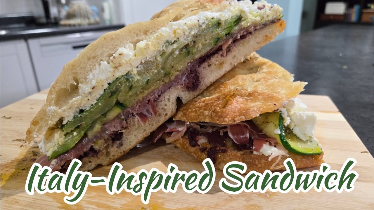 The Olive Oil Co Kitchen ~ S5 Ep. 3 - Italy-Inspired Sandwich