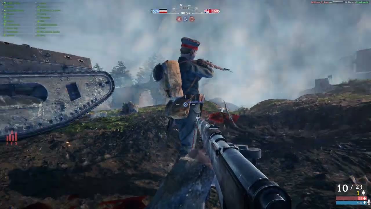 Chaos in no Man´s Land