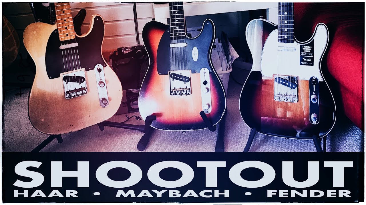 Telecaster shootout | Haar • Maybach • Fender