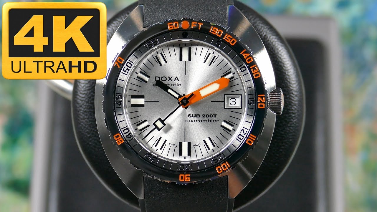 Doxa – Sub 200T Searambler, 39mm Wears MUCH Smaller due to 35mm Bezel, Perfect for Smaller Wrists!