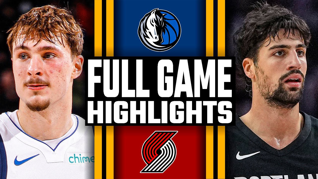 Dallas Mavericks vs Portland Trail Blazers - FULL GAME HIGHLIGHTS | December 29, 2025