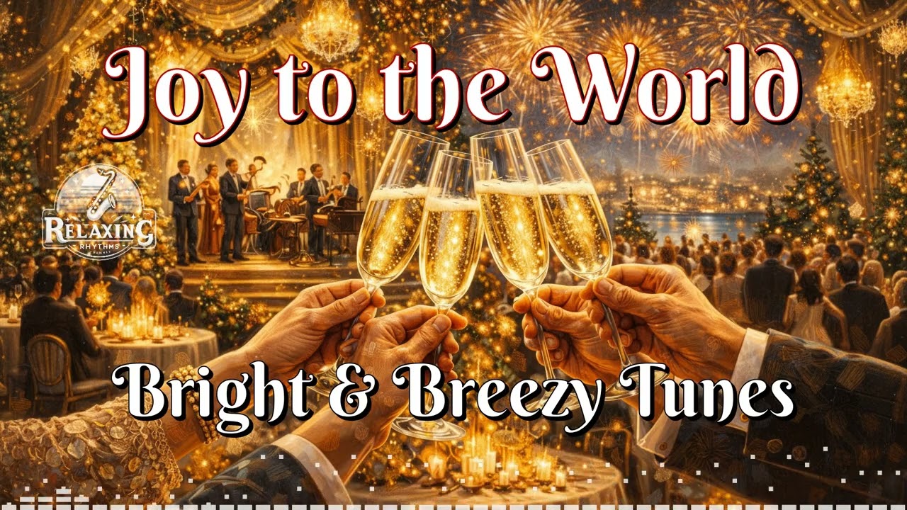 Joy to the World: Bright & Breezy Tunes 🎷 Happy New Year Swing Jazz, Cheerful & Uplifting Vibes