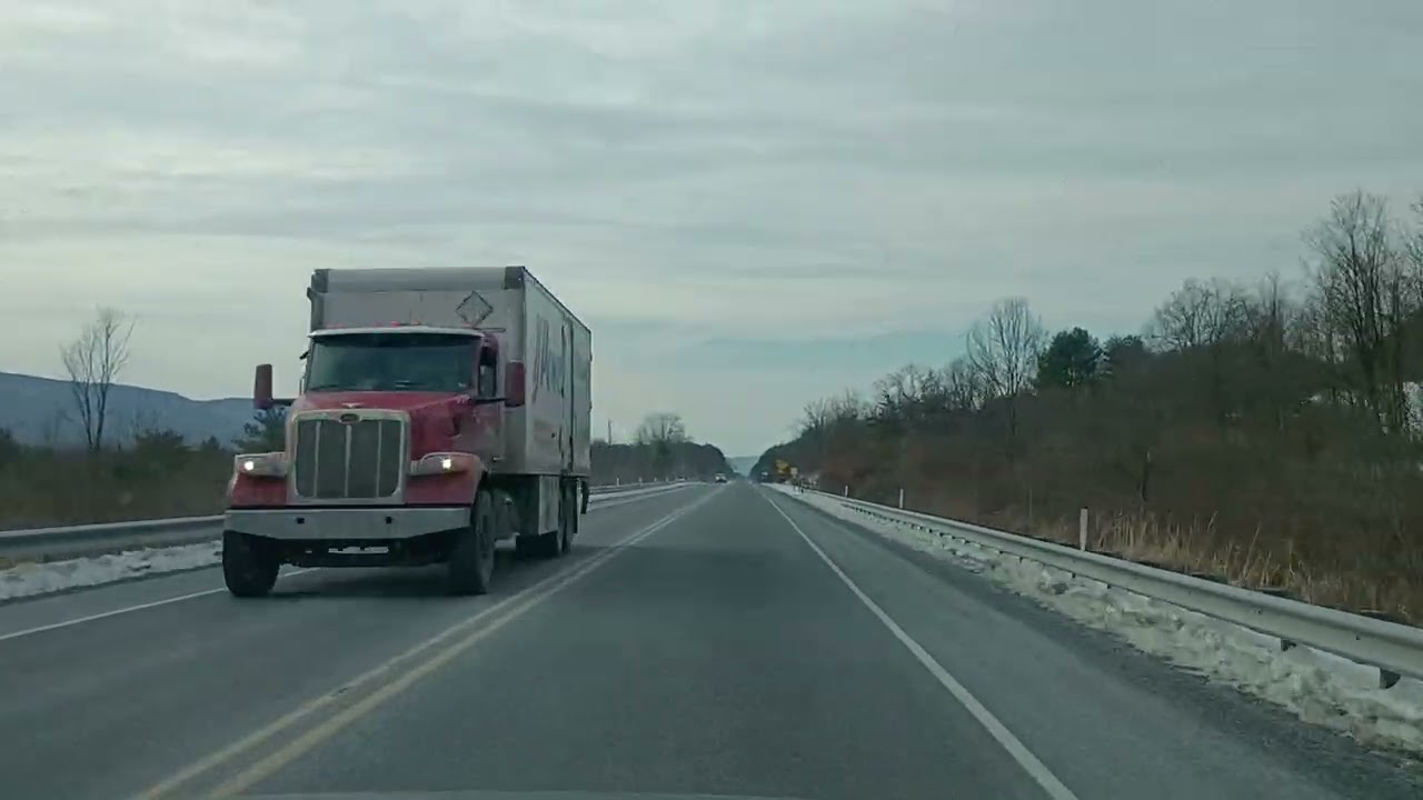 From dunnstown PA to Altoona PA part 1 on the way there 2/10/2026